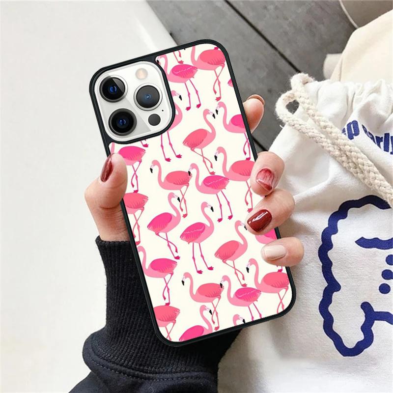 Flamingo Phone Case Cover For iPhone 17 Air 12 Plus Max for iPhone 17 Air 15 16 11 13 14 Pro Max Fundas