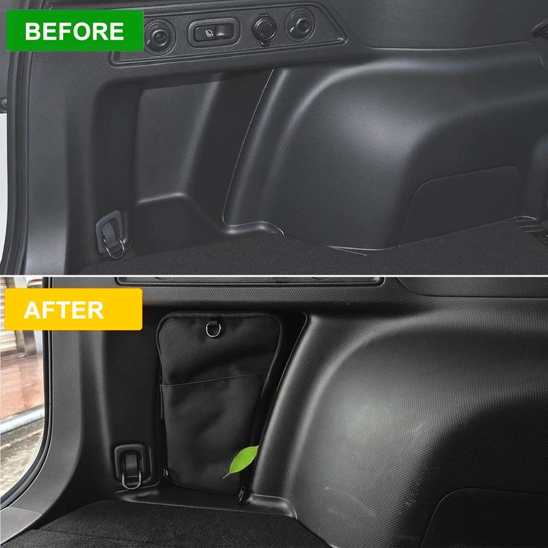 Для Subaru Forester SK -2024 Органайзер для хранения в багажнике с множеством карманов Сумка для снаряжения для кемпинга в машине Рюкзак-органайзер для багажника внедорожника и держатель для ниш