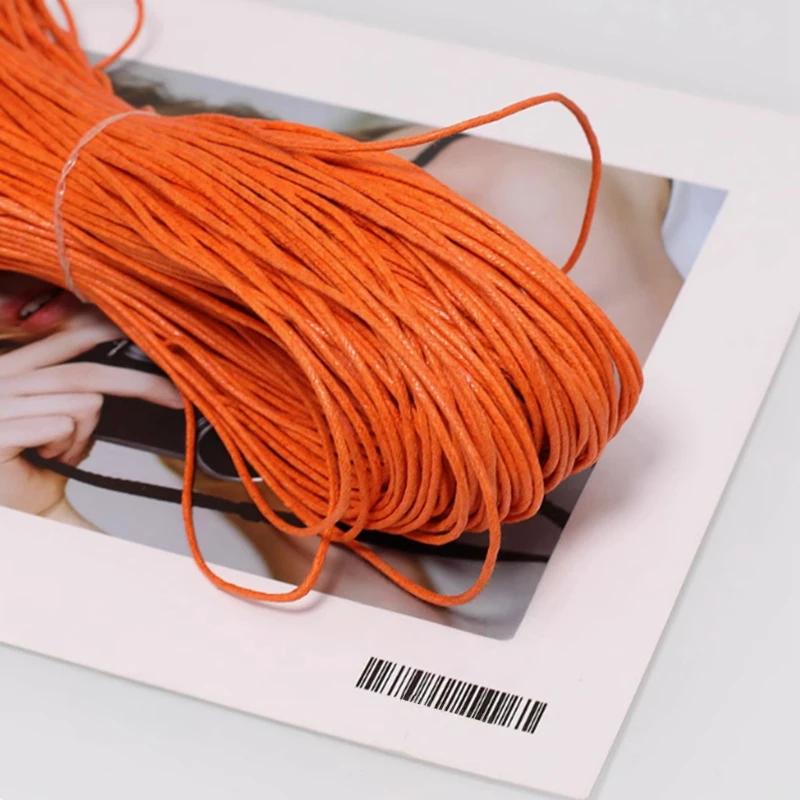Текстура колотого льда Разноцветные ПУ ремешки Круглый шнур из искусственной кожи Плетеная веревка для рукоделия Изготовление ожерелий и браслетов 45 м 2 мм