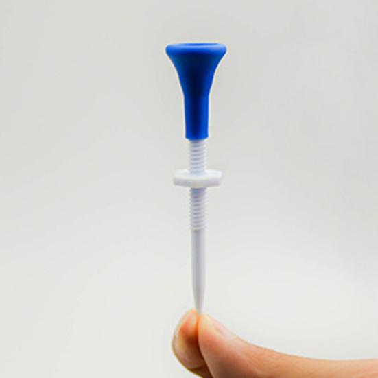 20Pcs Golf Tee Height Adjustable Sharp Tip Plastic Golf Holder Golf Training Aid Driving Range Indoor Outdoor Golf Spike Set