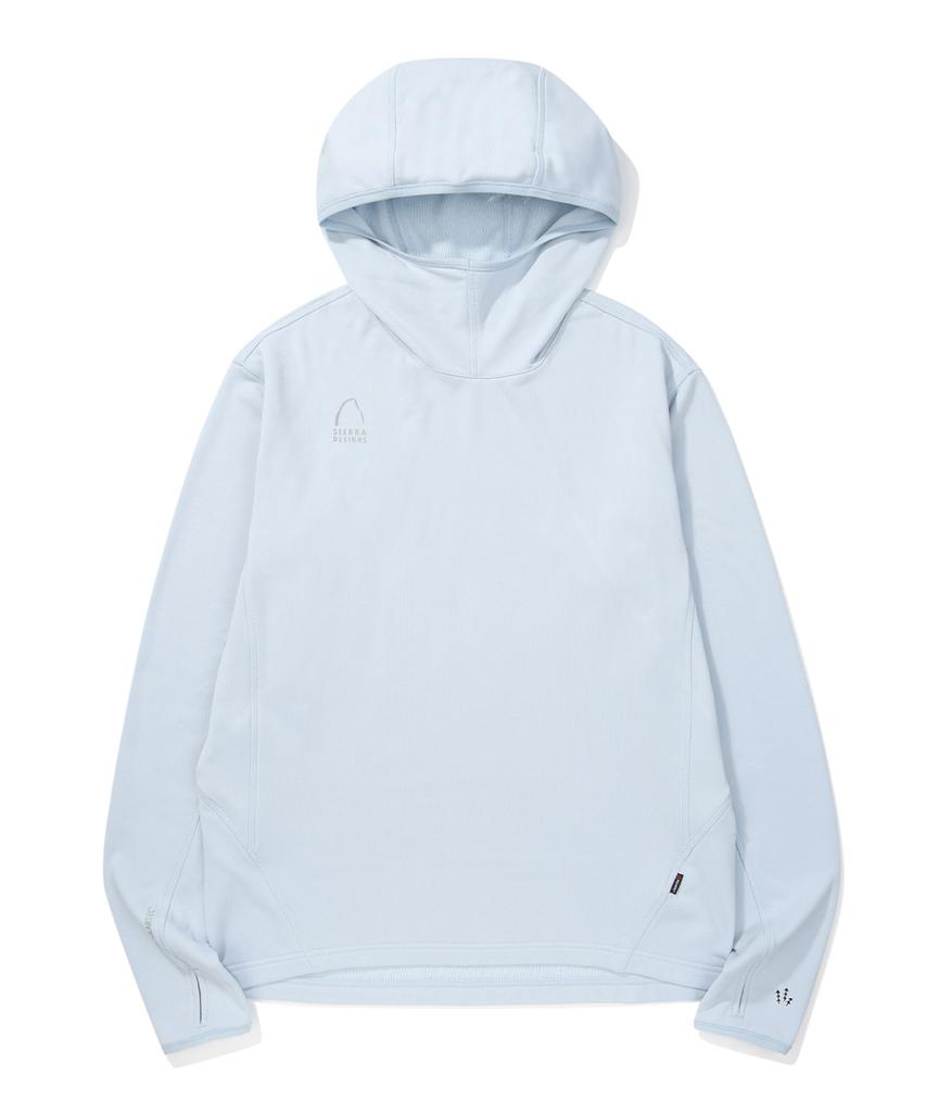 SIERRA DESIGNS Mendenhall Polartec Power Grid Slim Fit Hoodie L.Skyblue
