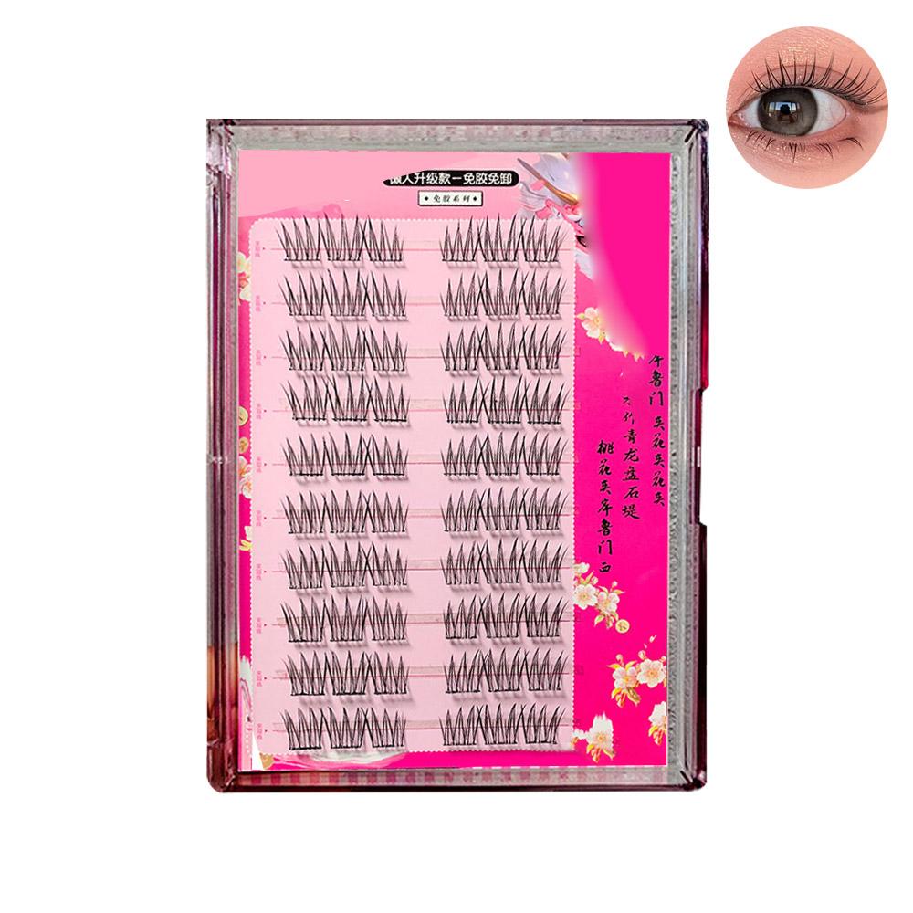 Накладные самоклеящиеся пучки ресниц Accurate Lashes самоклеящиеся DIY наращивание ресниц