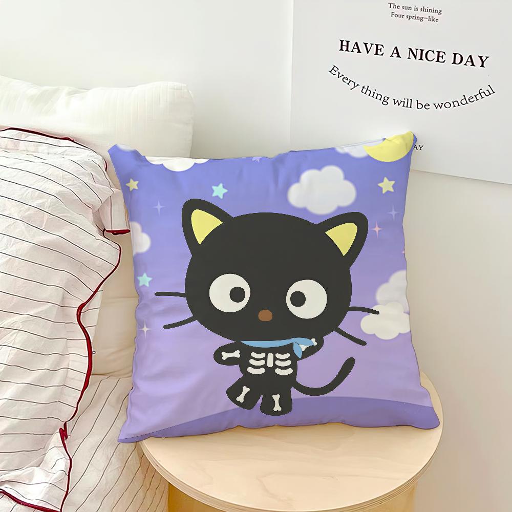 Милый мультяшный арт Чиби Кот C-Chococat Sro Комфорт Мягкий Подушка для дома Наволочка для дивана Гостиной Кровати Домашний декор Защитные чехлы