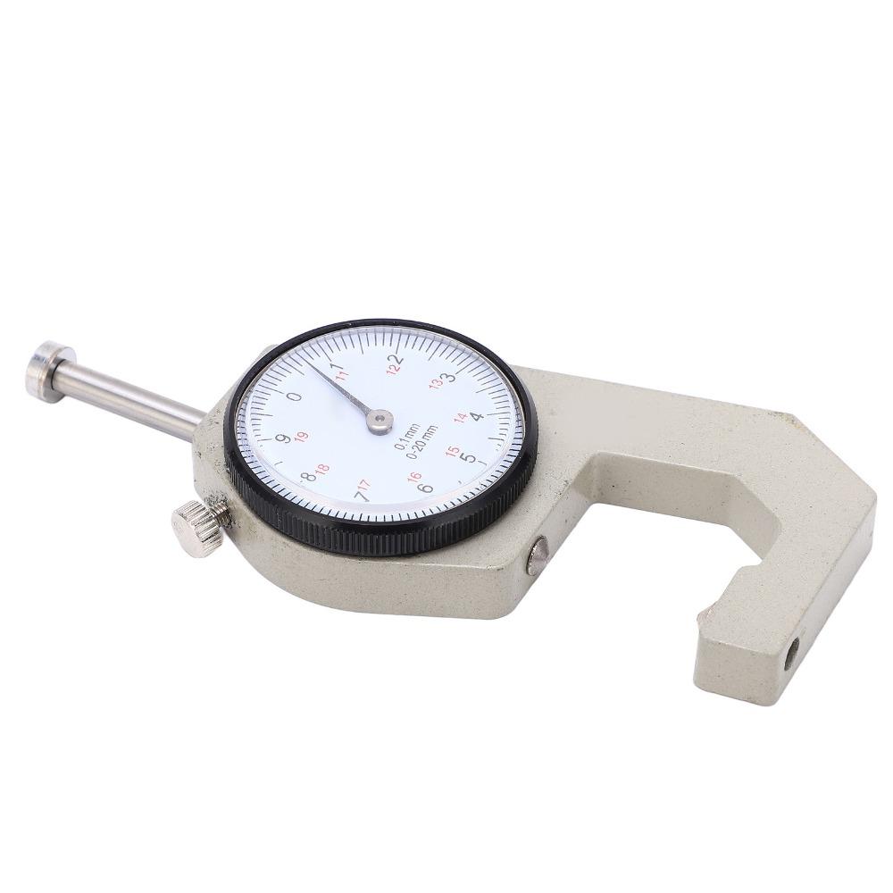 Clear Scale Dial Thickness Gauge Pointer Display Portable Thickness Meter For Metals
