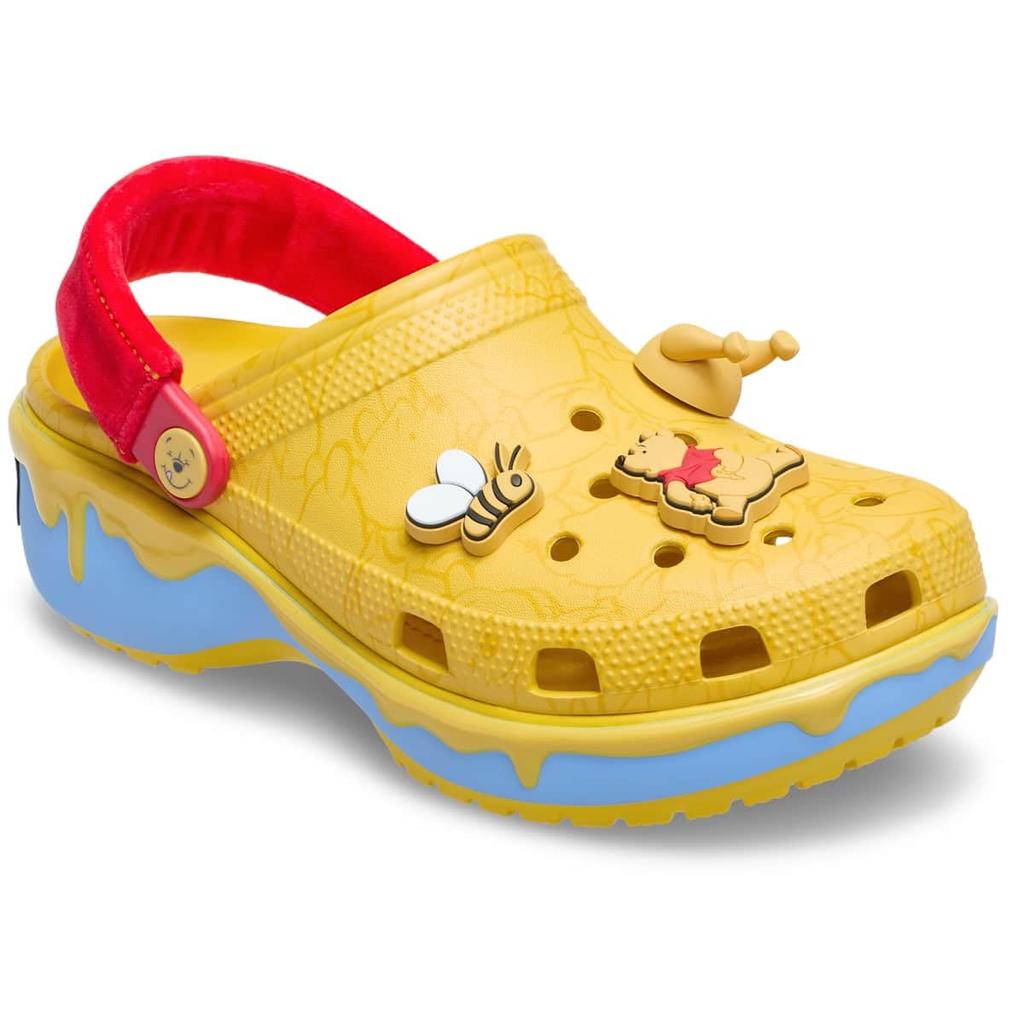 Crocs 211092 90H Platform Clog Winnie the W7 Sandals, Pooh, Women's, 90H, (23.0cm)