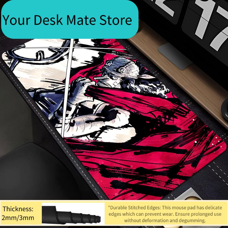 Mouse Pad one piece Usopp Anime Carpe xxl Gamer Computer Mausepad Varmilo Keyboard Gaming Accessories Extended Desk Mat