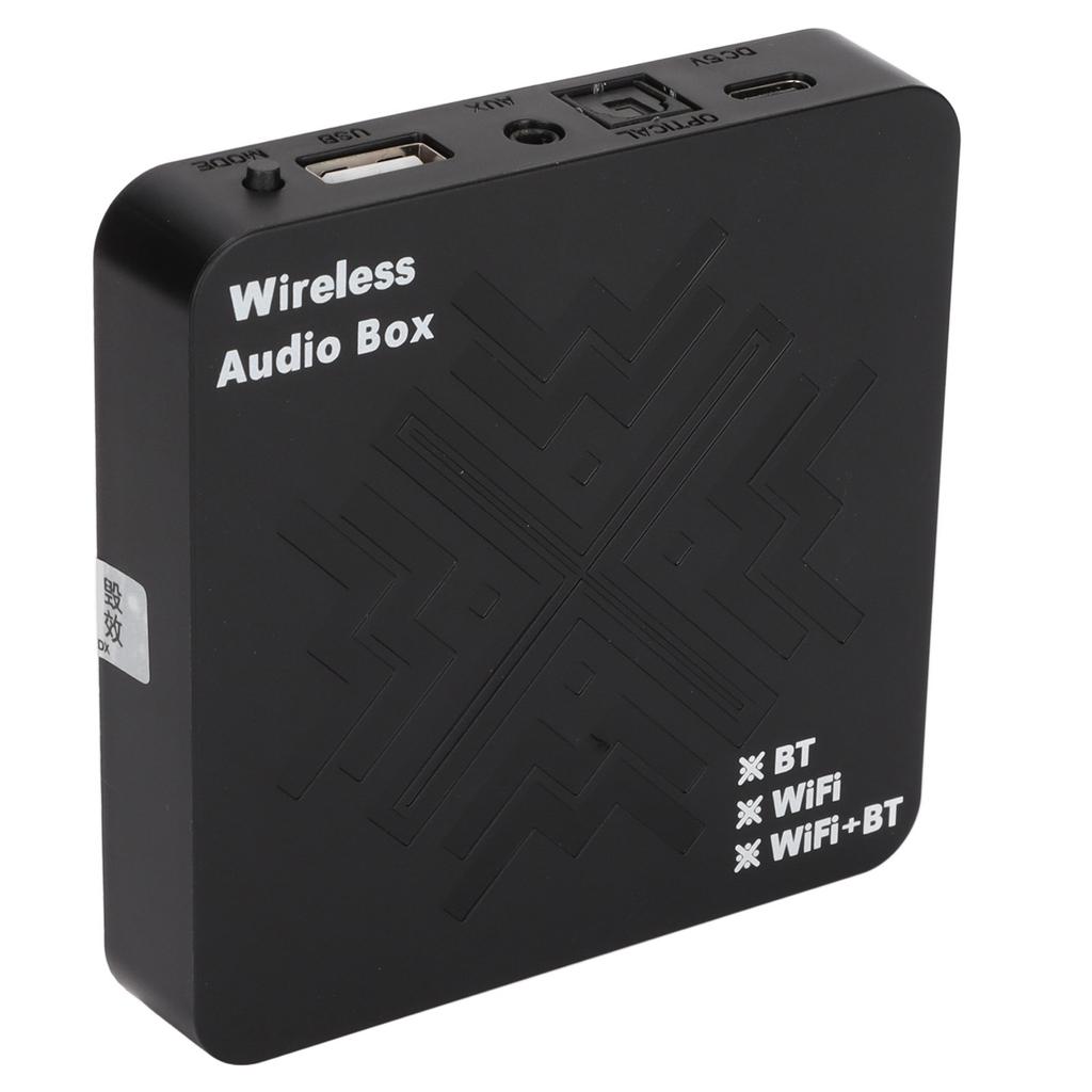 HiFi беспроводной звуковой музыкальный приемник WiFi Bluetooth 2 в 1 беспроводной волоконно-оптический цифровой звук