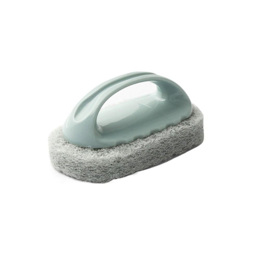 Convenient Bathtub Brush Plastic Tile Brush Toilet Cleaning Tools Sponge Cleaning Brush  Glass