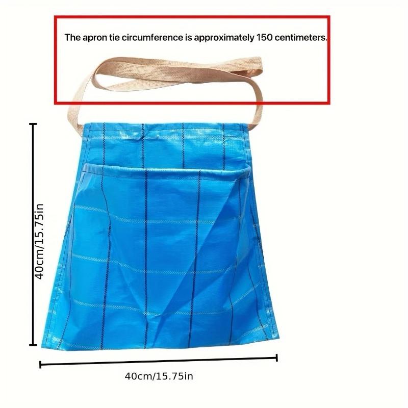 Фартук для сбора фруктов и овощей Сельскохозяйственная поясная сумка для сбора овощей и сумка для сбора фруктов Кухонный водонепроницаемый фартук