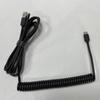 Универсальный спиральный кабель для клавиатуры с USB-пружиной и совместимостью с данными TPC
