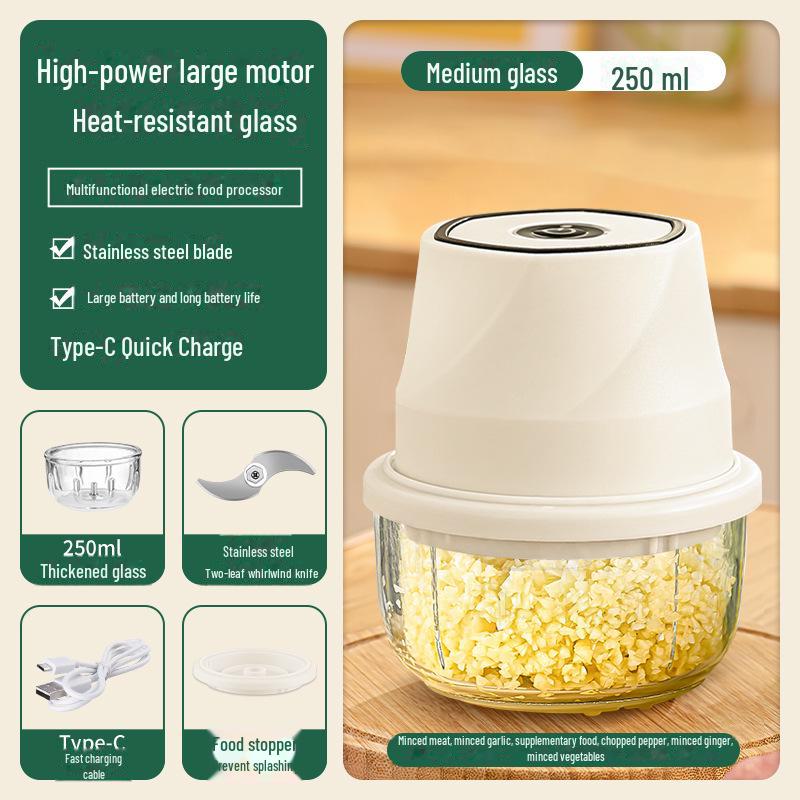 Электрическая цельная чесночница и измельчитель RSD