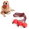 Rope Ball Dog Toy, 3 Pieces Cat Chew Toys, Rubber Ball Rope Dog Toys