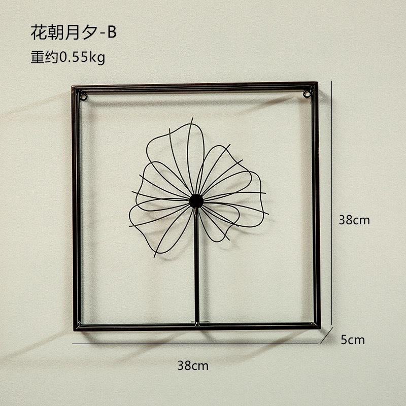 Металлический Железный Лист Искусство Фреска Скандинавский Настенный Подвесной Светильник Роскошные Подвесные Украшения Ремесла Бытовые Креативные Подвесные Украшения Новинка