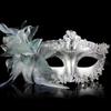 Cosplay Props Halloween Decoration Half Faced Mask Halloween Mask Luminous Mask Masquerade Mask