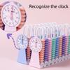 Educational Abacus Parent-child Interaction Learning Clock Toys  School Home