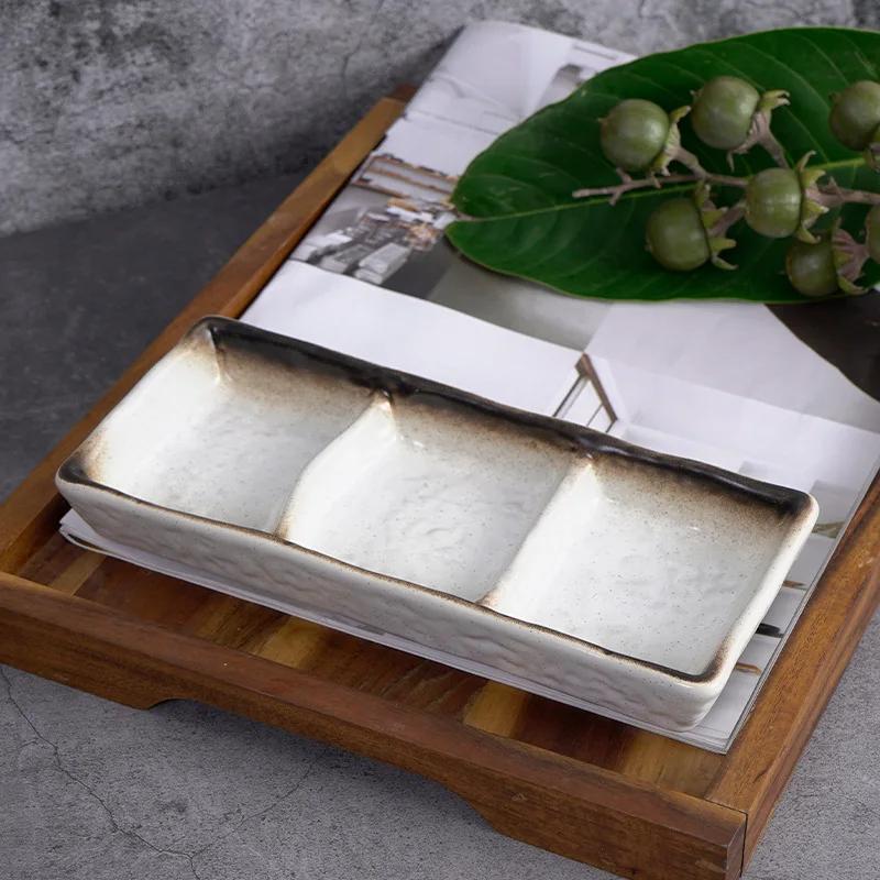 Wei Dish Керамическая маленькая тарелка Японская соусница Бытовая тарелка для макания Креативная тарелка для гарнира Соусница Соусница Уксусница