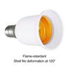 E14 To E27 Adapter Conversion Socket Fireproof Plastic Converter High Quality Material Socket Bulb Adapter Lamp Holder