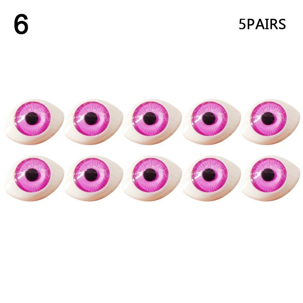 5 пар DIY Кукольный глаз 12x16мм Аксессуары для глаз Новые Поделки для изготовления кукол DIY BJD кукла