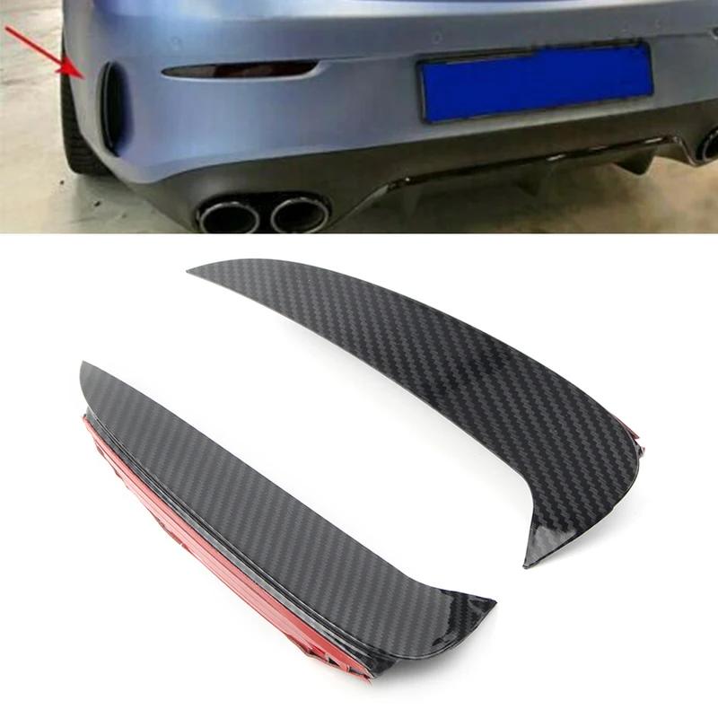 Rear Bumper Spoiler Side Air Vent Trim For Mercedes Benz W238 E-Class Coupe E300 E400 E550 2016 2017 2018 2019 2020 2021 2Pcs