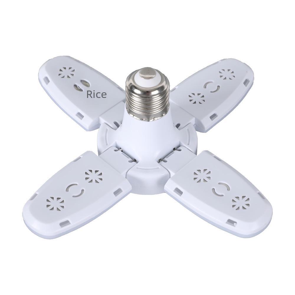 Складная светодиодная трех-/четырехлепестковая мини-лампочка — идеально подходит для освещения гаража