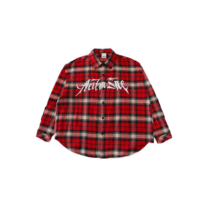 Модный детский хип-хоп клетчатый комплект для мальчиков и девочек - Уличные танцы и одежда для выступлений