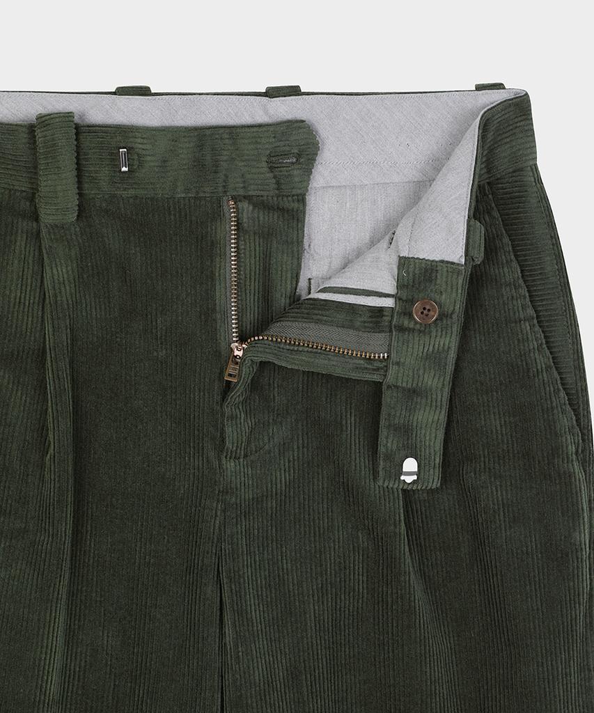 BROOKS BROTHERS Традиционный крой 8W Вельветовые брюки (оливковый) (Bbpcmm6920Kew)