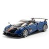1/18 Pagani Huayra BC Blu Francia/Candy Blue с карбоновыми акцентами 1/18 Модель автомобиля от Autoart