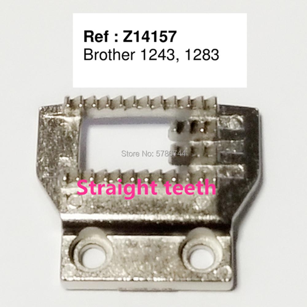 Подающая планка #Z14157 Игольная пластина #NZ-5LG для Brother 1243,1283,Homemaker 2345-TW,Nelco R-1000,Western W-50-1,400,480,490 и др.
