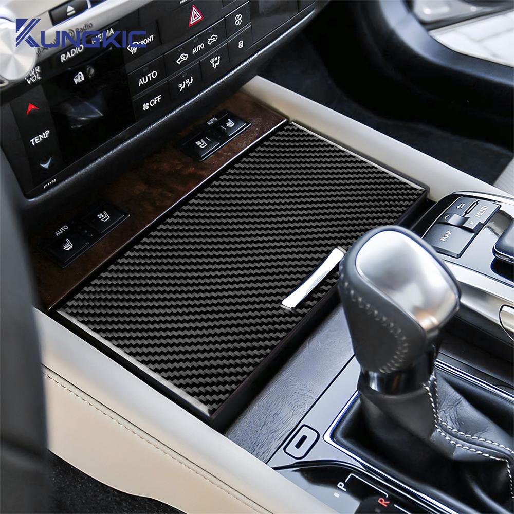 Carbon Fiber Gear Storage Box Panel Organizer for Lexus GS 2012-2019 LHD RHD
