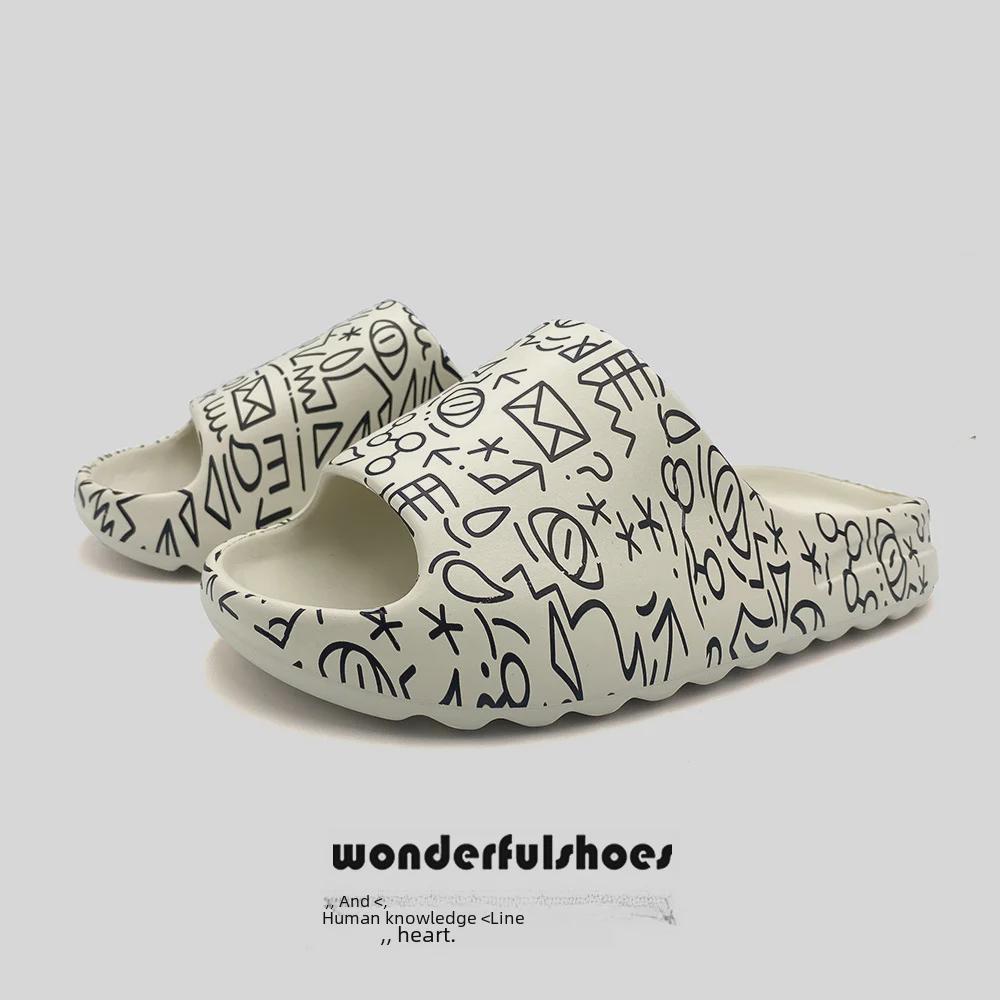 Летние кокосовые пляжные сандалии Putian 2025: Модные парные уличные тапочки большого размера