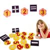 Math Board Montessori Toys Felt Math Toy Children Finger Numbers Toys Kids Early Educational Toy