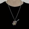 Vintage Punk Rock Pendant Chain Choker Music Guitar Necklace Trendy Guitar Pick Necklace  Hip Hop