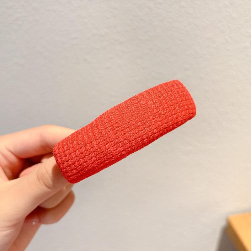 Осенне-зимняя заколка для волос «Кофе»: Женские бесшовные клипсы-уточки, BB и для челки