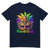 Mardi Gras Shirts For Unisex Girls Kids Mask Feather Party TShirt