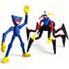 Turtles Action Figures Set - Michelangelo & Leonardo with Shredder Surfing Anime Model Dolls for Desktop Decoration