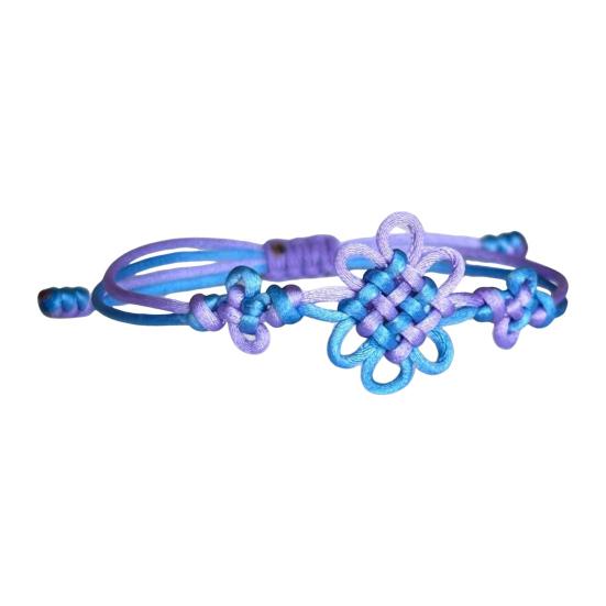 Браслет-узел Ретро плетеный браслет Ручной работы Браслет на удачу Мода