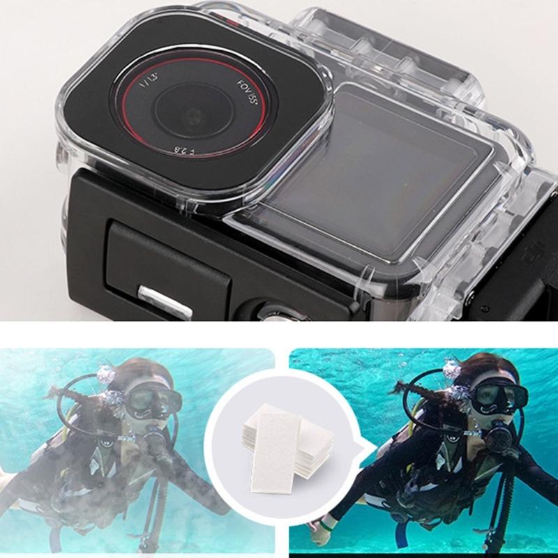 Прочный Водонепроницаемый Кейс для Action5PRO/4/3 Подводной Фотосъемки Высокопрозрачная Линза Механизм Быстрого Освобождения