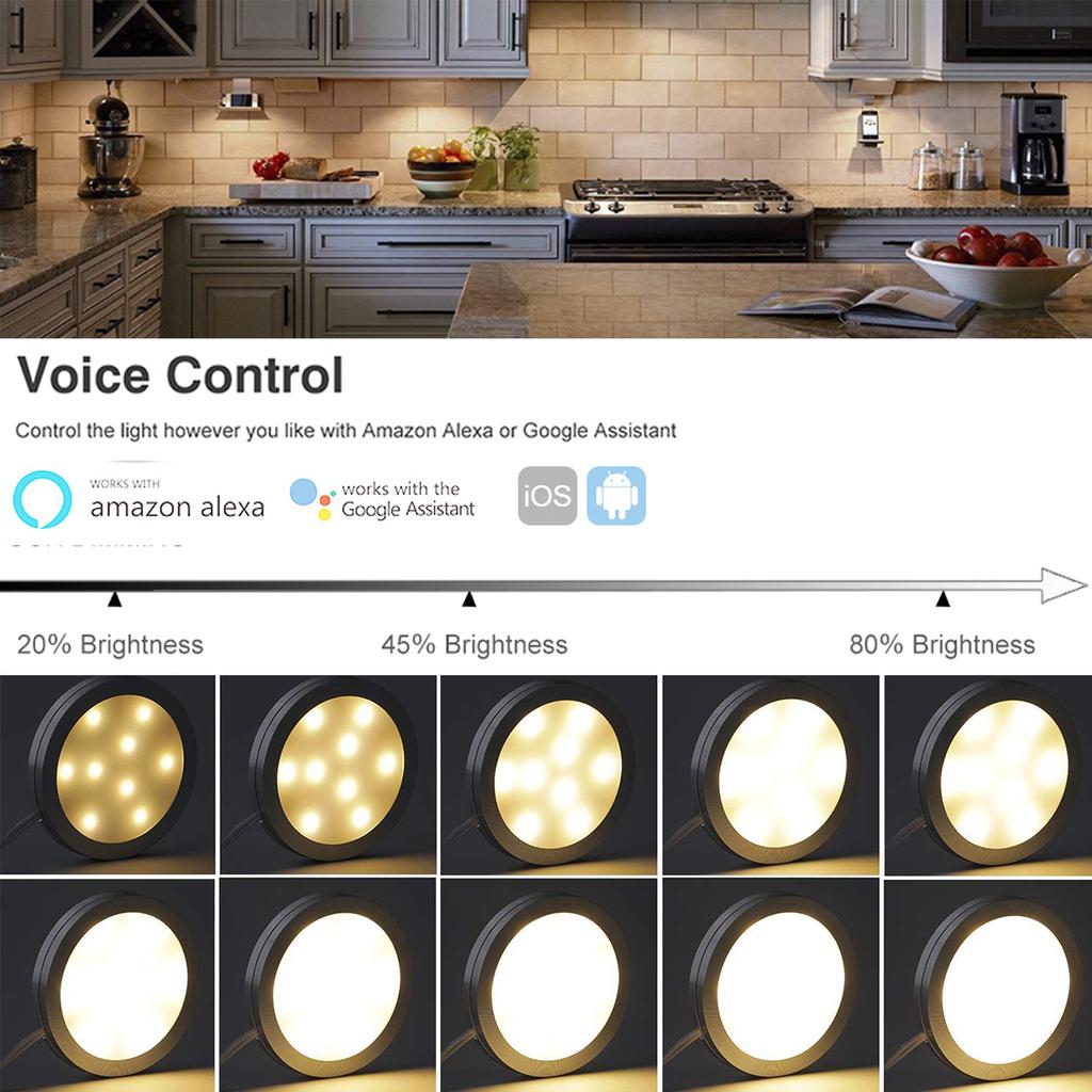 Полный комплект DC12V Tuya Wifi подсветка под шкафом ИК пульт дистанционного управления одноцветная/RGB/CCT светодиодная лампа с регулировкой яркости кухонное освещение домашний декор