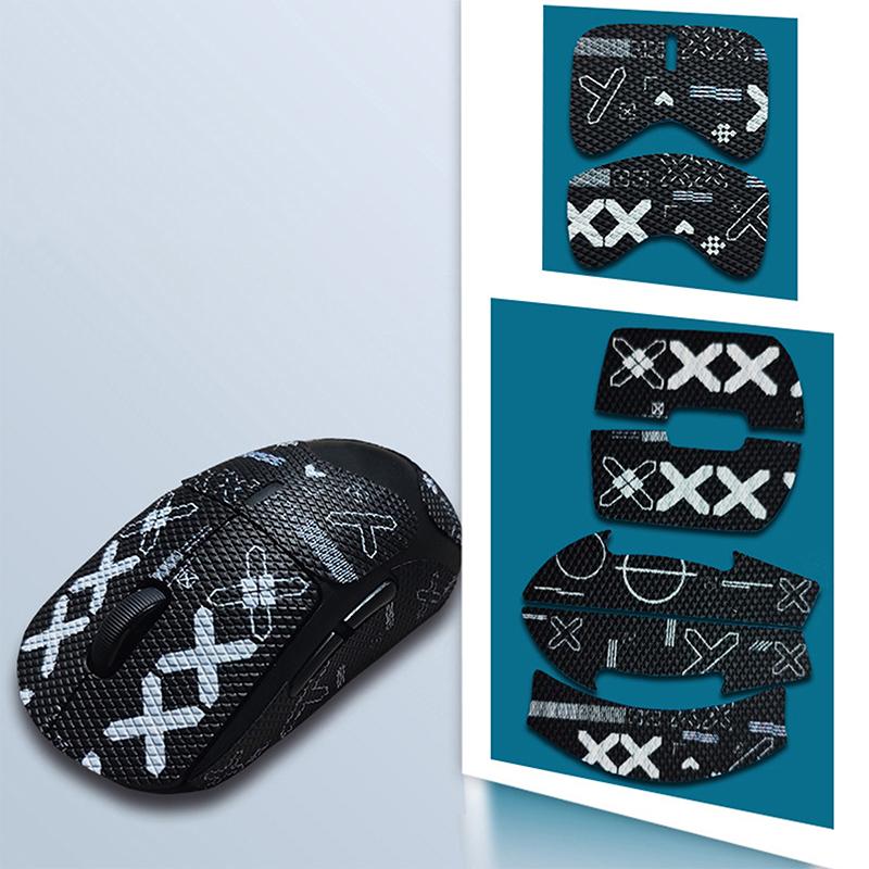Наклейка для мыши, лента для захвата, скейт, ручная работа, противоскользящая, впитывающая пот, для беспроводной мыши G Pro X Superlight