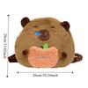 Soft Capyabra Plush Bag Plush Cartoon Doll Bag Storage Bag Capyabra Backpack  Girls