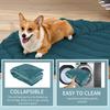 Blanket Mat for Dogs Cats Nonslip Pet Blanket Mat Leaf Shape Cute Foldable Pet Blankets Warm and Comfortable Blanket for Cat Dog
