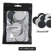 Black Sanding Paper Dics For Manicure Pedicure Nail Polishing Foot Callus File Replacement Sandpaper
