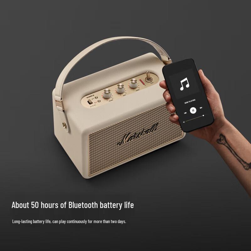 Marshall Портативная Bluetooth-колонка Kilburn III, штекер CN (адаптер в комплекте)