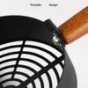 Совки для кошачьего туалета из нержавеющей стали с устойчивой к ржавчине деревянной ручкой для легкого удаления отходов и эффективного просеивания