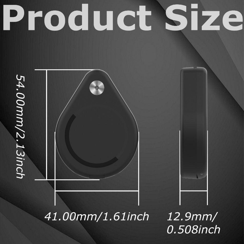 Safety Lock Magnetic Protective Case Waterproof Holder Cover for AirTag Tracker Accessories