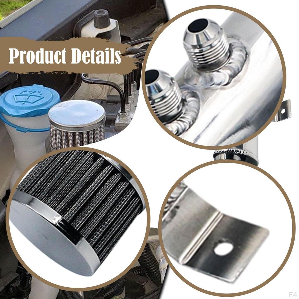 Oil Catch Can Efficient Air Separate 750ml High Performance Accessories