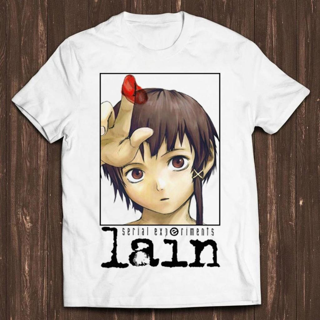 Serial Experiments Lain Mens Kids T Shirt Anime Science Fiction Cool Gift Tee C236