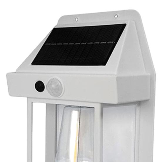 Yousheng Солнечный настенный светильник 3 режима освещения IP65 Водонепроницаемый Автоматическое включение/выключение Беспроводной датчик движения Лампа для наружного садового освещения