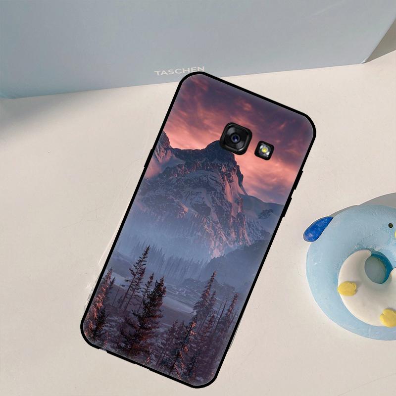 Чехол 'Лесной покров горной вершины' для Samsung J1 J3 J5 J7 A3 A5 2016 2017 J4 J6 A6 A8 Plus J8 A7 A9 2018 Coque