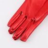 Metallic Gloves Nightclub Dancing Gloves Christmas Party Accessory Full Finger Stretchy Gloves for Concert Opera